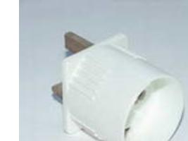 Actual product image E+P E + P S 5 type G (UK) type F (Schuko) white Power supply unit for socket outlet