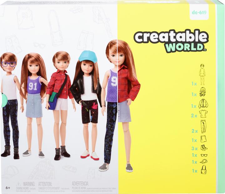 Actual product image Creatable World Deluxe Character Set