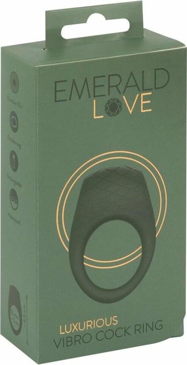 Image du produit Emerald Love Luxurious Vibrating Cock Ring (3 cm)