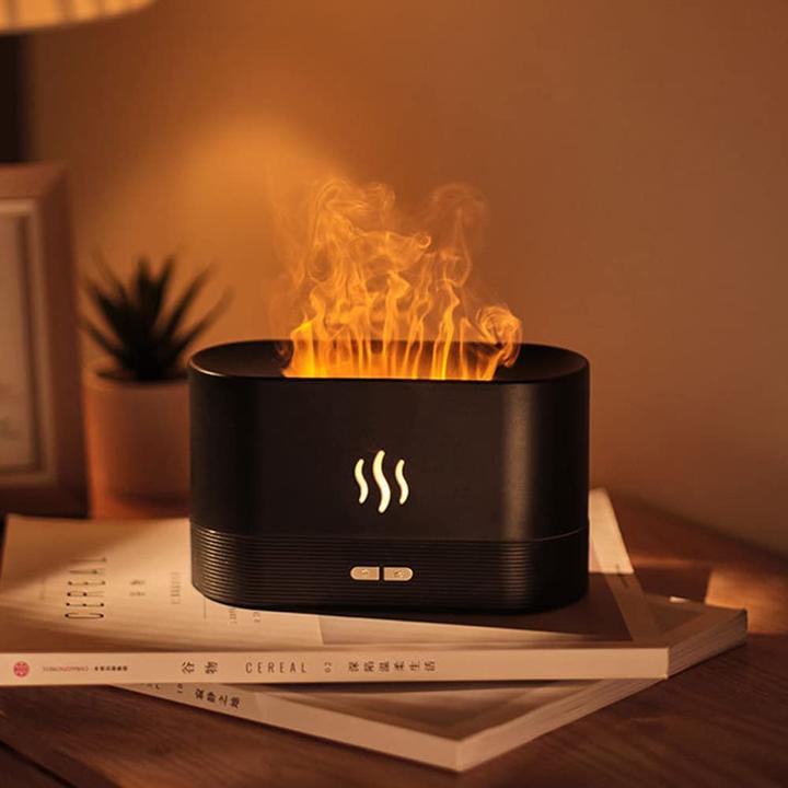Actual product image PhoneLook Steam cheminée humidifier fire effect LED