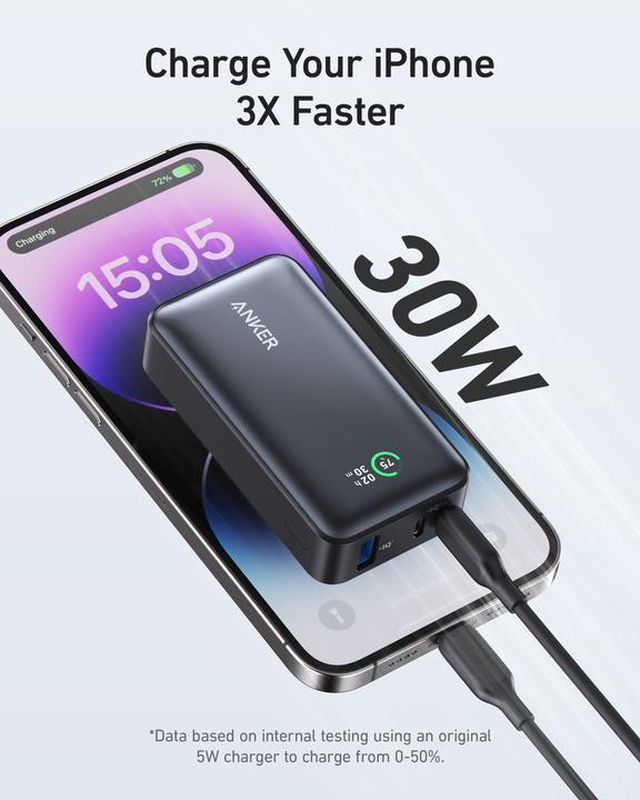 Immagine prodotto Anker 533 Banca di energia (PowerCore 30W) (10000 mAh, 30 W)