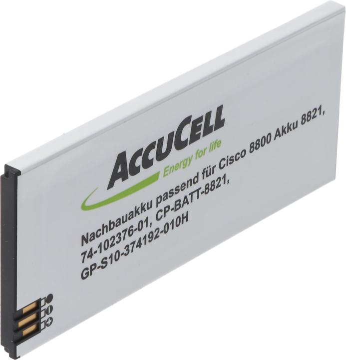Actual product image Cisco Battery 8800 Battery 8821, 74-102376-01, CP-BATT-8821, GP-S10-374192-010H