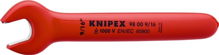 Produktbild Knipex Einmaulschlüssel 98 00 Schlüsselweite 9/16 Zoll stahlgrau (9/16")