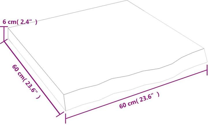 Immagine prodotto VidaXL Emerald (60 x 6 x 60 cm)