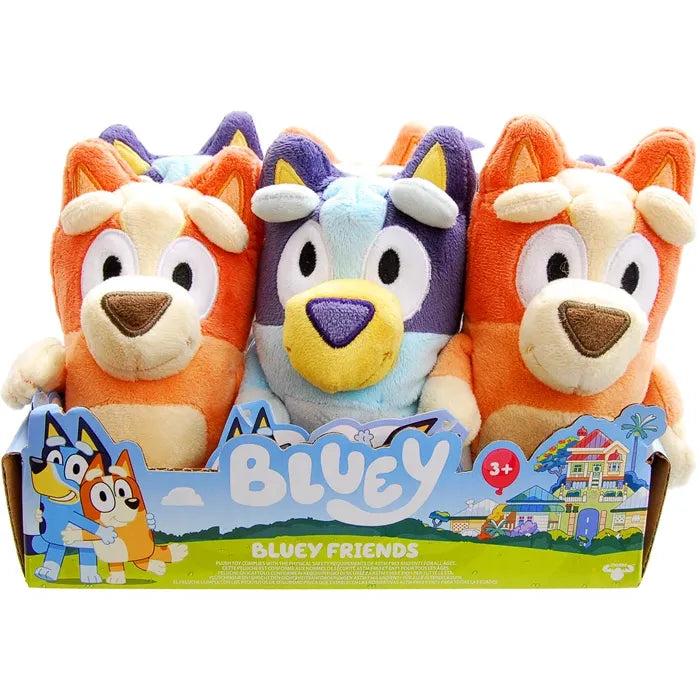 Image du produit Moose Bluey Plüsch assossrtiert / 2-fach ass., Bluey oder Bingo, 20 cm hoch, ab 3 Jahren (20 cm)