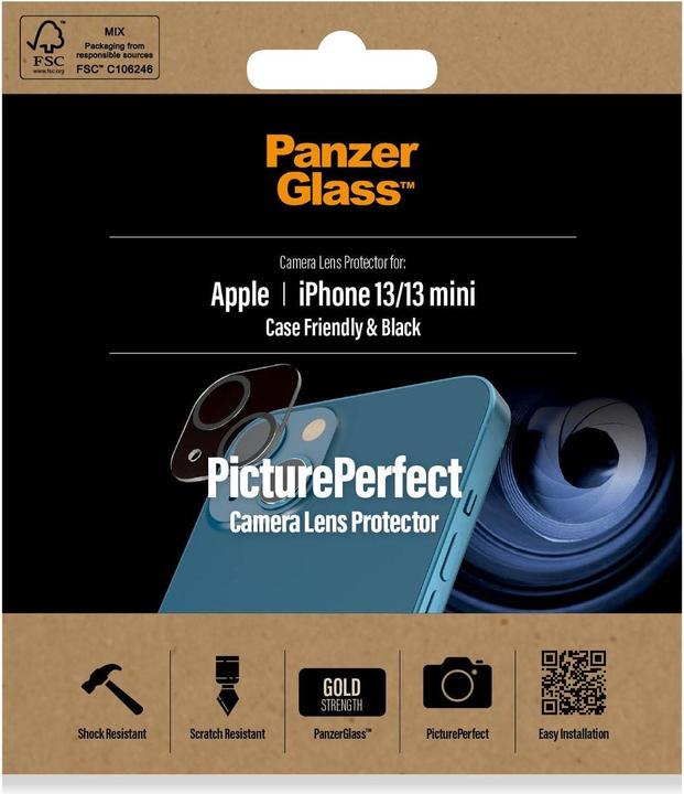 Produktbild PanzerGlass Camera Protector (1 Stück, Apple iPhone 13 mini, Apple iPhone 13)