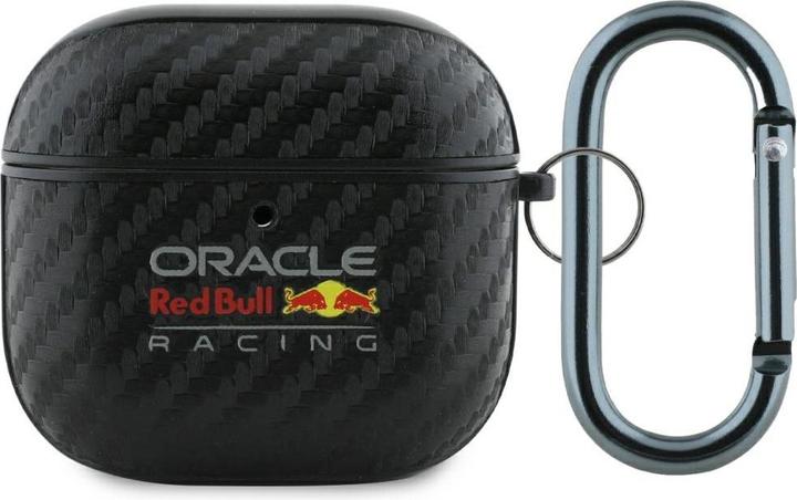 Image du produit Red Bull Case PU Carbon Logo for AirPods 4 black