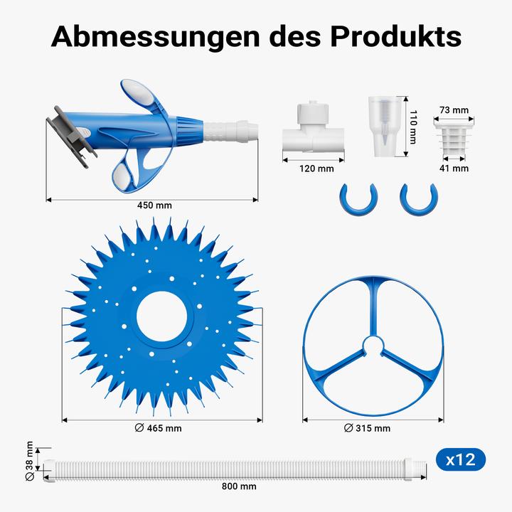 Produktbild Wiltec Automatischer Poolsauger