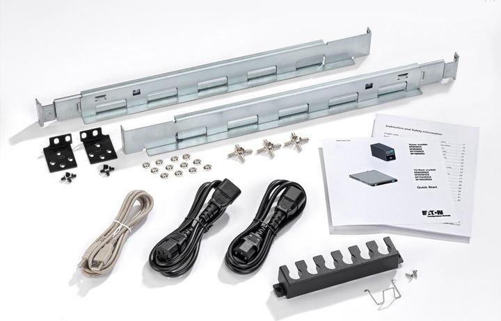 Actual product image Eaton 5P Gen2 Rack 1U 850i 850VA/680W Rack 1U USB and RS232 12min Runtime 4xC13 (850 VA, 680 W, Line-interactive UPS)