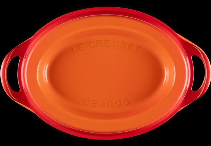 Actual product image Le Creuset Juice roaster, Doufeu oval (32 cm, Casserole + Stewpot, Cast iron)