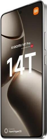 Image du produit Xiaomi 14T Pro EU (512 Go, Gris Titan, 6.67", Double SIM, 50 Mpx, 5G)