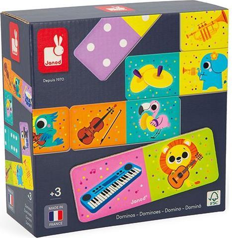 Image du produit Janod Dominos Intruments de musique
