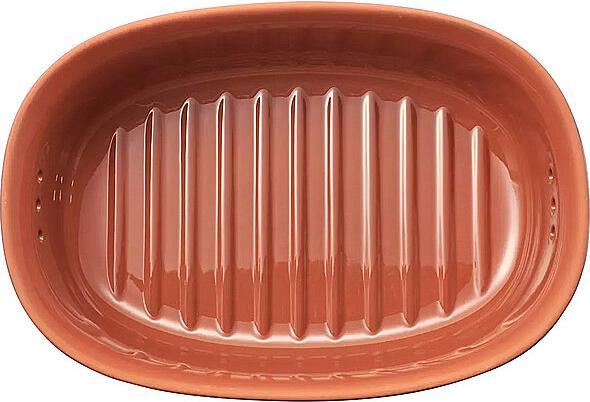 Produktbild Römertopf Brot-Frische-Topf oval Maxi grau-blau