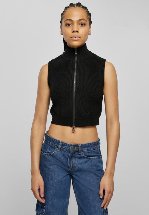 Actual product image Urban Classics Ladies Short Knit Vest (L)