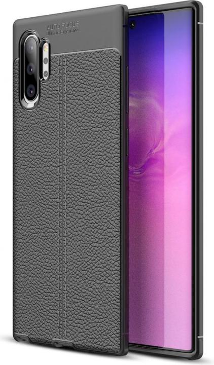 Produktbild Screenguard Samsung Galaxy Note10+ Hülle Leather Design TPU Cover (Samsung Galaxy Note 10+)