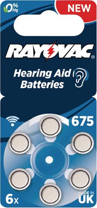 Produktbild Varta Acoustic V675 PR44 (6 Stk., 675, 640 mAh)