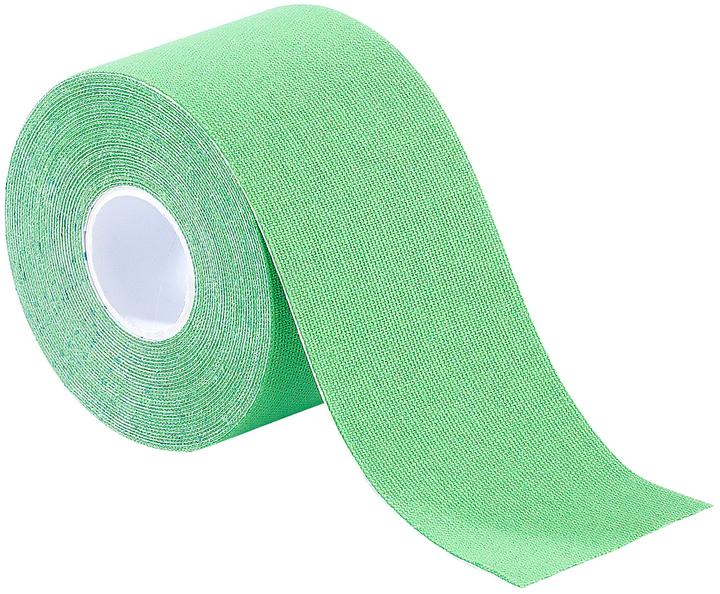 Newgen medicals Kinesiologie-Tape aus Baumwollgewebe, 5 cm x 5 m, grün (5 m)