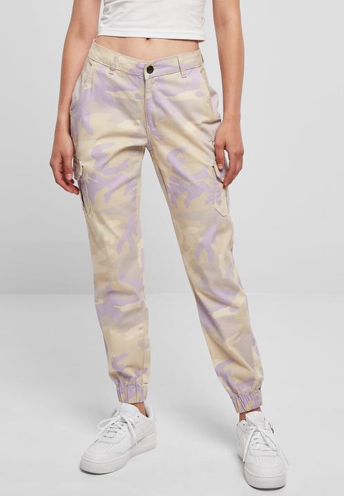 Produktbild Urban Classics Ladies High Waist Camo Cargo Pants - 5710 (33)