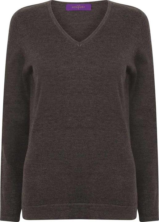 Henbury FeinstrickPullover mit VAusschnitt