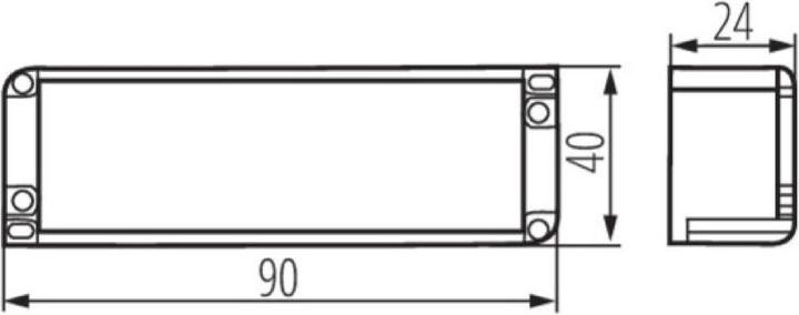 Immagine prodotto Kanlux Trasformatore elettronico DRIVE LED Bianco 23861