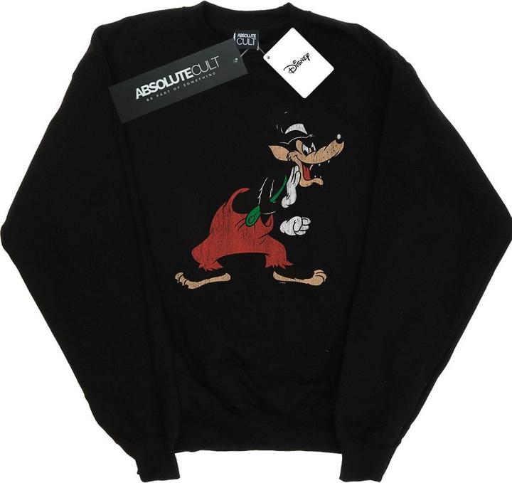 Actual product image Disney Boys Three Little Pigs Big Bad Wolf Sweatshirt (128)