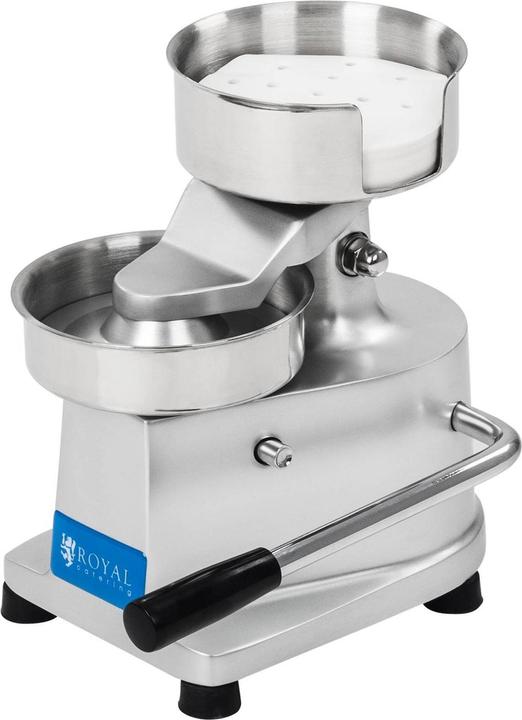Actual product image Royal Catering Commercial Burger Maker - 130 mm