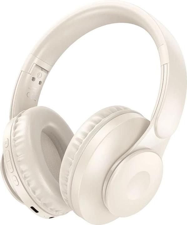 Produktbild Hoco Kabellose Kopfhörer kabellose Kopfhörer milchig weissetooth W45 milchig weiss (46 h, Kabellos)