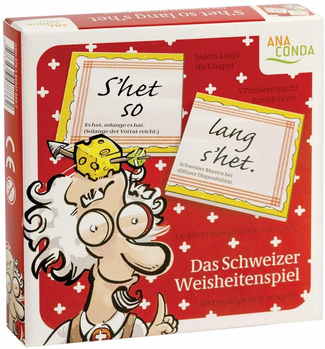 Actual product image S'het so lang s'het The Swiss wisdom game (German)