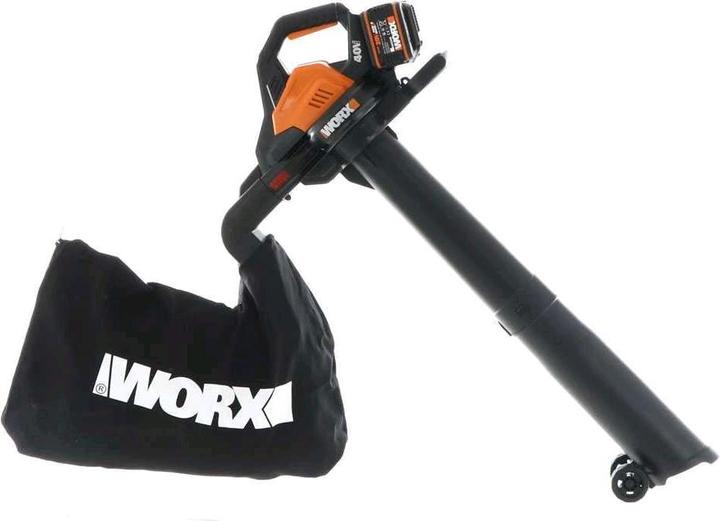 Immagine prodotto Worx WG583E.9 (Batteria ricaricabile, Soffiafoglie, Aspirafoglie, Aspiratore e soffiatore)