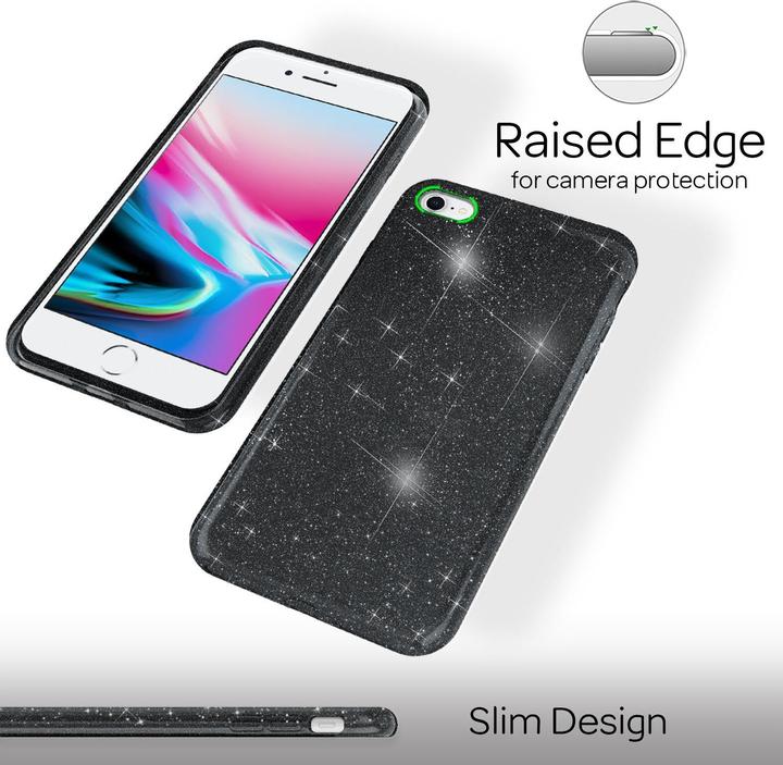 Immagine prodotto Nalia Custodia per cellulare Glitter (Apple iPhone 7)