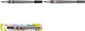 Actual product image Pentel Brush Pen Color Brush Pigment (Grey)