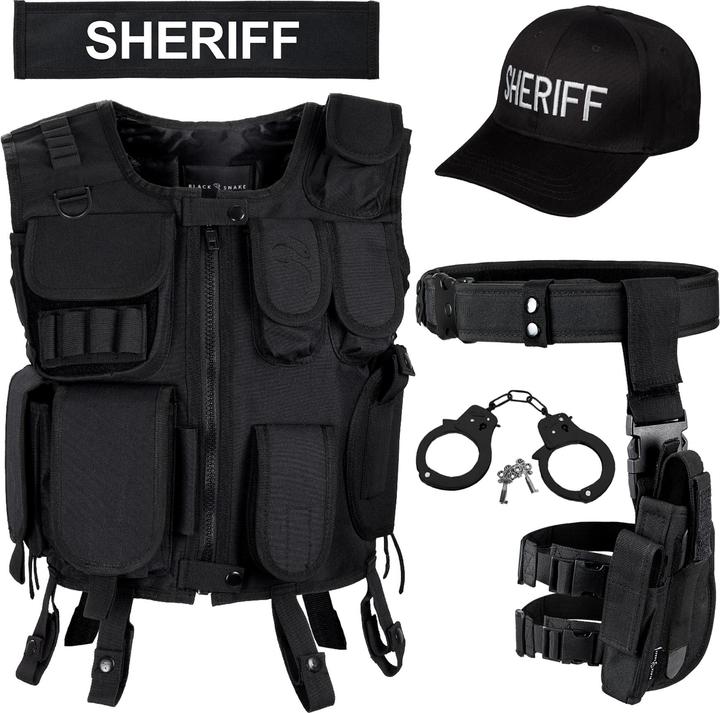 Actual product image Black Snake costume (L, XL)