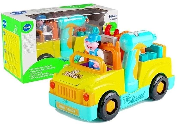 Actual product image Lean Toys Lean Cars Car Disassembly for the Little DIY Enthusiast + Tools