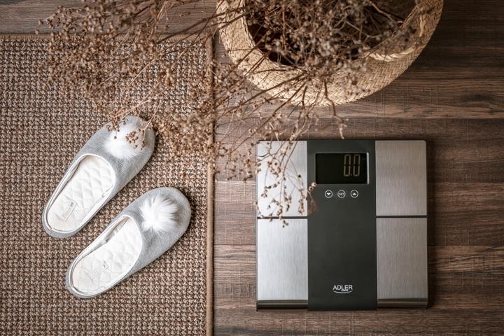 Actual product image Adler AD 8165 Personal Scale Rectangle, Electronic Personal Scale (225 kg)