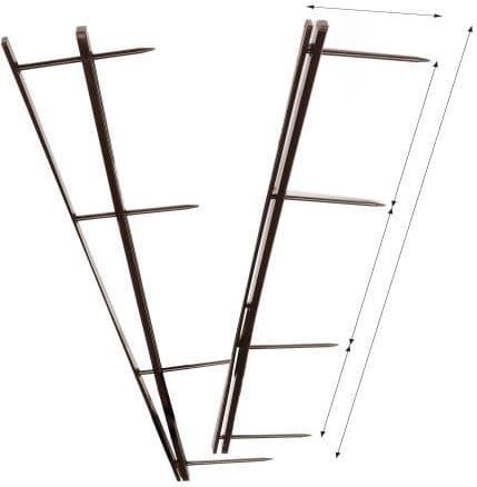 Produktbild GBC VeloBind Bindestrips 45 mm A4
