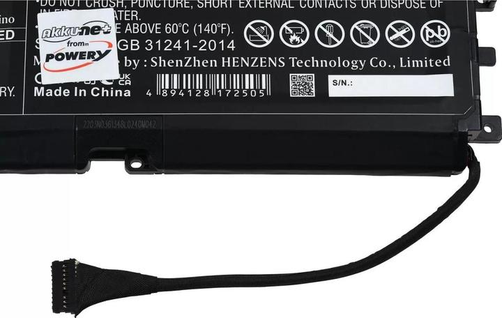 Produktbild AccuCell Akku Razer Blade 15 2020, 15 2021, RZ09-0328, Typ RC30-0328 (4200 mAh)