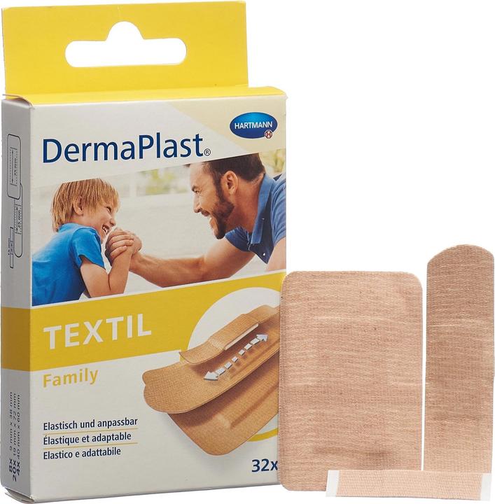 Produktbild DermaPlast Textil Pflaster (32 x)