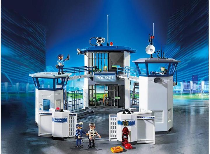 Actual product image Playmobil Intl. police command center with prison (6872, Playmobil City Action)