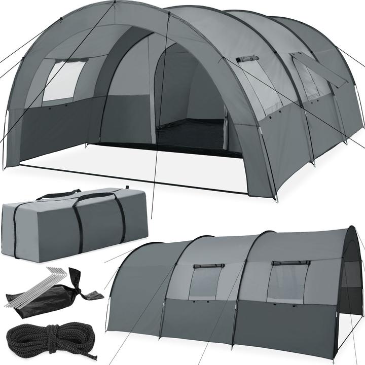 Immagine prodotto tectake Roskilde (Tenda a tunnel, 7.50 kg, 6 persone)