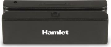 Actual product image Hamlet HURMAG3 magnetic card reader Black USB (USB)