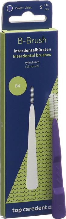 Top Caredent B4 IDBG-V Interdentalbürste violett >2.8mm (5 x, 8 mm)