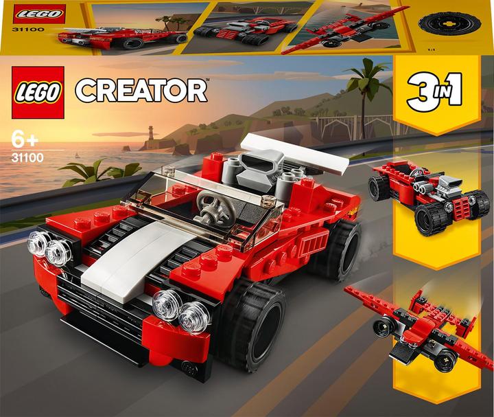 Image du produit LEGO Voiture de sport (31100, LEGO Creator 3-in-1)