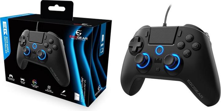 Image du produit Egogear Contrôleur SC10 filaire avec audio noir PS4 (PS4)