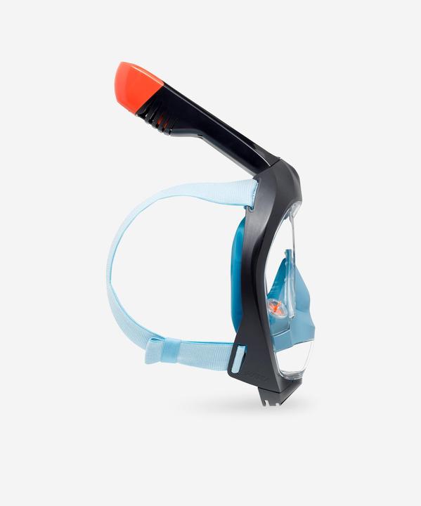 Produktbild Subea Schnorchelmaske Tauchen Damen/Herren - Easybreath 900 blau