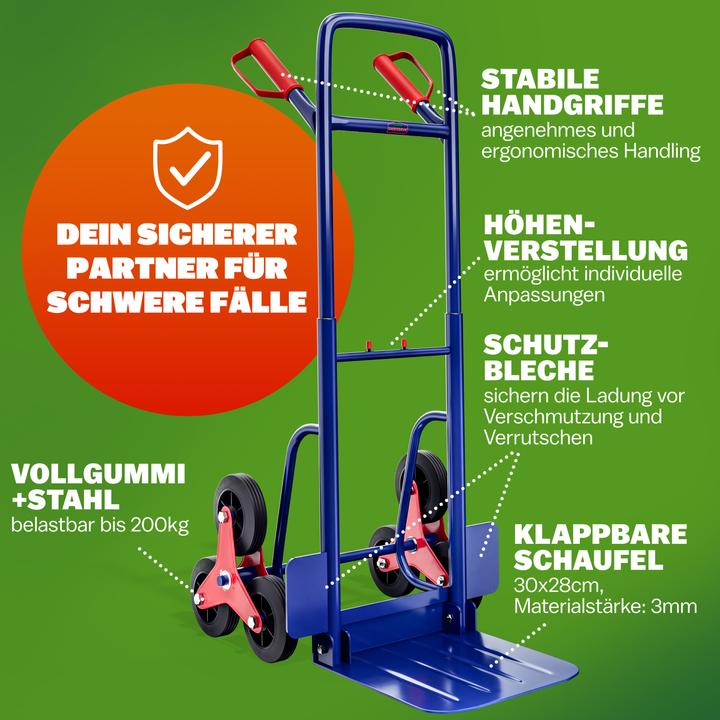 Actual product image Deuba Stair trolley (200 kg)