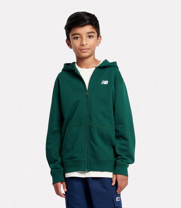 Image du produit New Balance B French Terry Small Logo FZ Hoodie (14, 15)