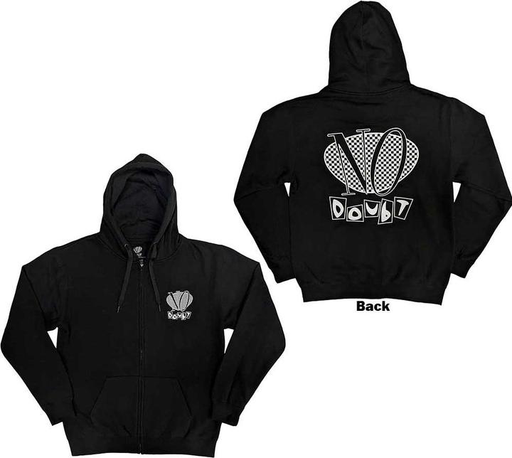 No Doubt Checker Logo (Zipper-Hoodie)