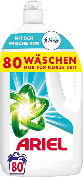 Actual product image Ariel Touche De Febreze (80 Washing cycles, Liquid)