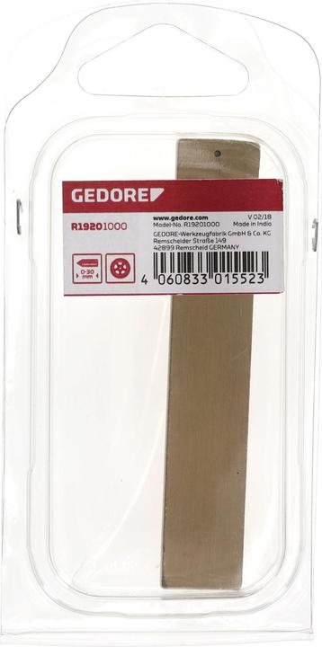 Immagine prodotto Gedore rosso R19201000 Misuratore della profondità del battistrada degli pneumatici in ottone