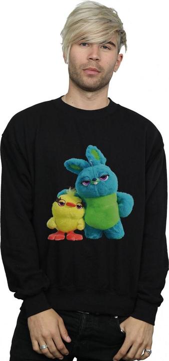 Actual product image Disney Mens Toy Story 4 Ducky And Bunny Sweatshirt (M)
